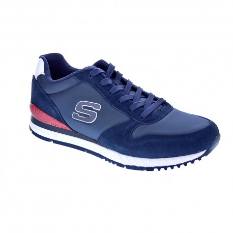 Zapatillas Skechers zapatos Hombre modelo Sunite Azul 