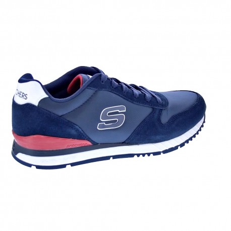Zapatillas Skechers zapatos Hombre modelo Sunite Azul 