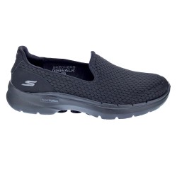 Mocasines Skechers zapatos Mujer modelo Go Walk Negro  2