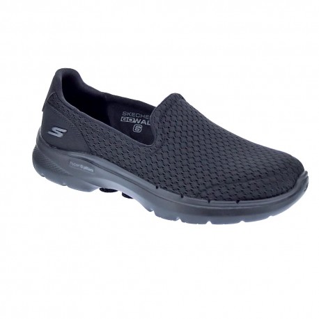 Mocasines Skechers zapatos Mujer modelo Go Walk Negro 