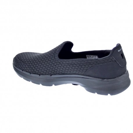 Mocasines Skechers zapatos Mujer modelo Go Walk Negro 