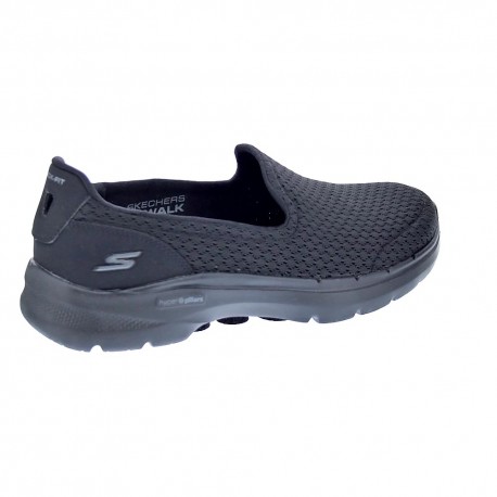 Mocasines Skechers zapatos Mujer modelo Go Walk Negro 
