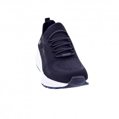 Zapatillas Skechers zapatos Mujer modelo Bobs Sparrow Negro Elástico