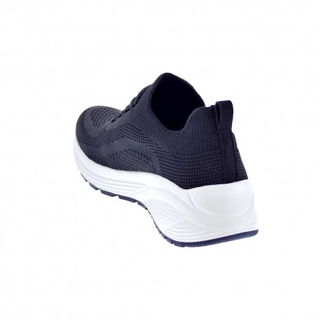 Zapatillas Skechers zapatos Mujer modelo Bobs Sparrow Negro Elástico