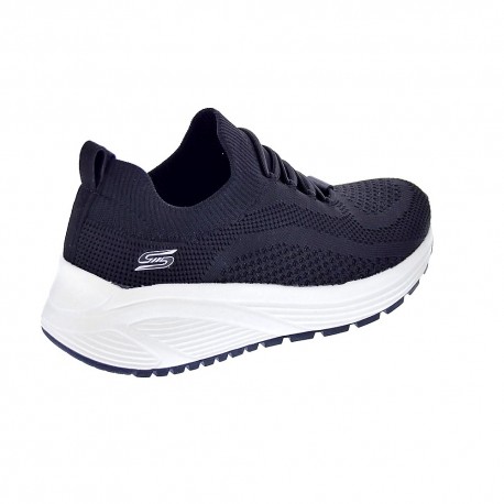 Zapatillas Skechers zapatos Mujer modelo Bobs Sparrow Negro Elástico