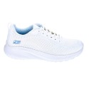 Zapatillas Skechers zapatos Mujer modelo Bobs Squad Blanco 