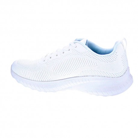 Zapatillas Skechers zapatos Mujer modelo Bobs Squad Blanco 