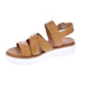 Sandalias Carmela zapatos Mujer modelo 68418 Marrón 
