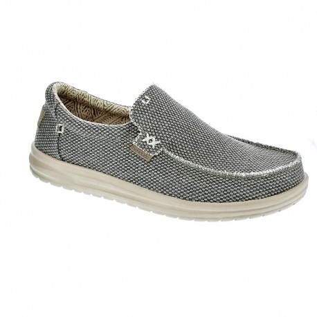 Mocasines Hey Dude zapatos Hombre modelo Mikka Braided Verde 
