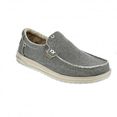 Mocasines Hey Dude zapatos Hombre modelo Mikka Braided Verde 