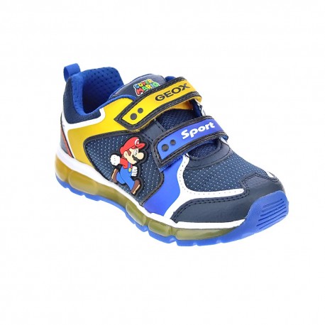 Zapatillas Geox zapatos Niño modelo Android Azul 