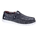 Mocasines Hey Dude zapatos Hombre modelo Wally Sox Negro 