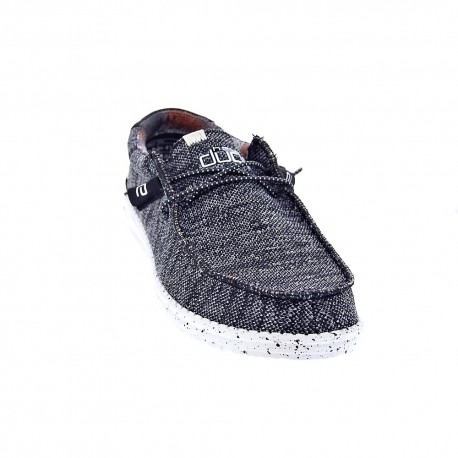 Mocasines Hey Dude zapatos Hombre modelo Wally Sox Negro 