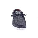 Mocasines Hey Dude zapatos Hombre modelo Wally Sox Negro 