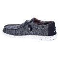 Mocasines Hey Dude zapatos Hombre modelo Wally Sox Negro 