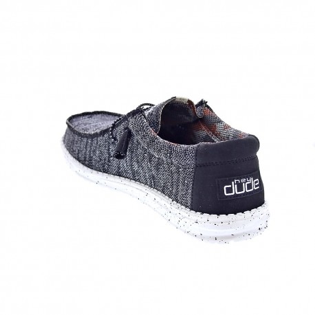 Mocasines Hey Dude zapatos Hombre modelo Wally Sox Negro 