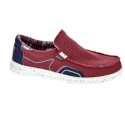 Mocasines Hey Dude zapatos Hombre modelo Mikka Hawk Rojo 
