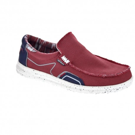 Mocasines Hey Dude zapatos Hombre modelo Mikka Hawk Rojo 