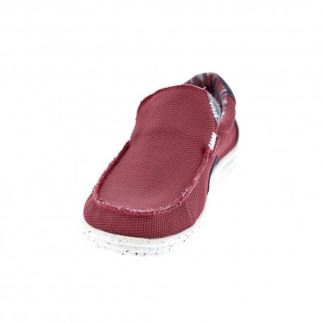 Mocasines Hey Dude zapatos Hombre modelo Mikka Hawk Rojo 