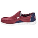 Mocasines Hey Dude zapatos Hombre modelo Mikka Hawk Rojo 