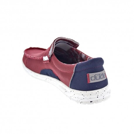Mocasines Hey Dude zapatos Hombre modelo Mikka Hawk Rojo 