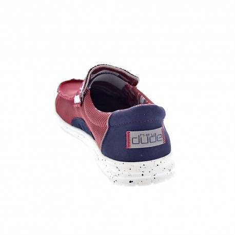 Mocasines Hey Dude zapatos Hombre modelo Mikka Hawk Rojo 