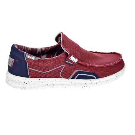 Mocasines Hey Dude zapatos Hombre modelo Mikka Hawk Rojo 