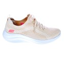 Zapatillas Skechers zapatos Mujer modelo Ultra Flex Beige 