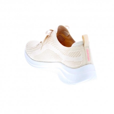 Zapatillas Skechers zapatos Mujer modelo Ultra Flex Beige 