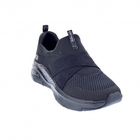 Zapatillas Skechers zapatos Mujer modelo Arch Fit Negro 