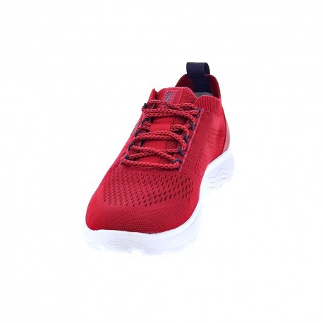 Zapatillas Geox zapatos Hombre modelo Spherica Rojo 