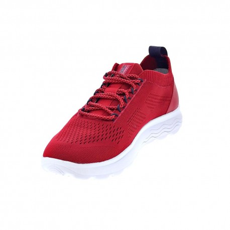 Zapatillas Geox zapatos Hombre modelo Spherica Rojo 
