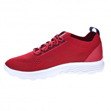 Zapatillas Geox zapatos Hombre modelo Spherica Rojo 