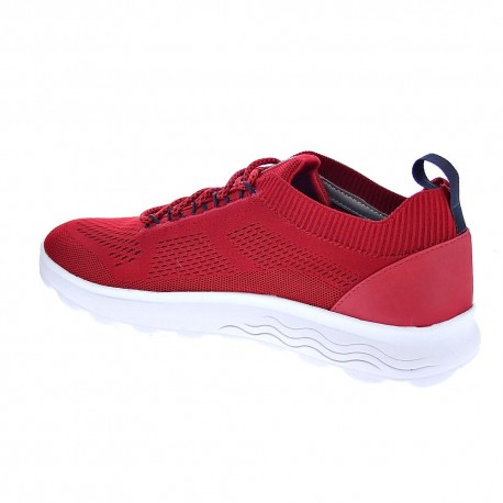 Zapatillas Geox zapatos Hombre modelo Spherica Rojo 