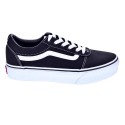 Zapatillas Vans zapatos Niña modelo Ward Platform Negro Cordón