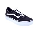 Zapatillas Vans zapatos Niña modelo Ward Platform Negro Cordón