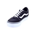 Zapatillas Vans zapatos Niña modelo Ward Platform Negro Cordón