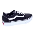 Zapatillas Vans zapatos Niña modelo Ward Platform Negro Cordón
