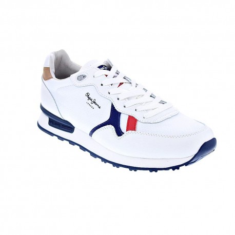 Zapatos Pepe Jeans zapatos Hombre modelo Britt Man Blanco 