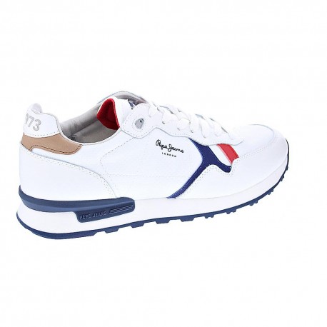 Zapatos Pepe Jeans zapatos Hombre modelo Britt Man Blanco 