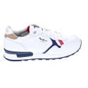 Zapatos Pepe Jeans zapatos Hombre modelo Britt Man Blanco 