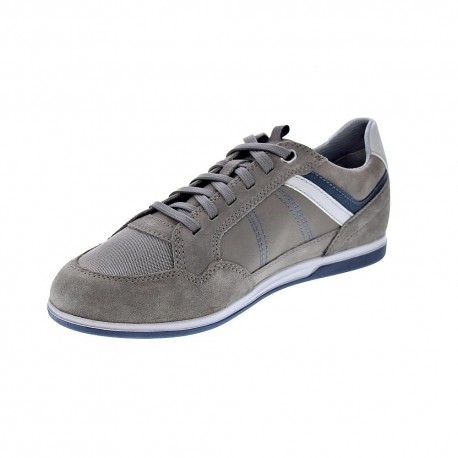 Geox U26ANB Zapatillas Bajas Hombre Gris