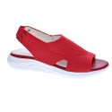 Sandalias Geox zapatos Mujer modelo Shperica Ec5 Rojo 
