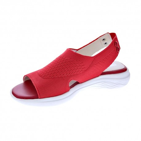 Sandalias Geox zapatos Mujer modelo Shperica Ec5 Rojo 