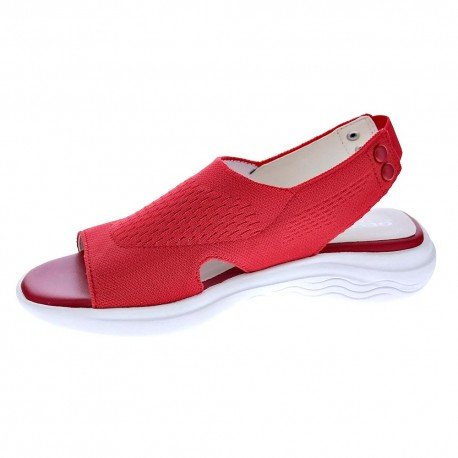 Sandalias Geox zapatos Mujer modelo Shperica Ec5 Rojo 