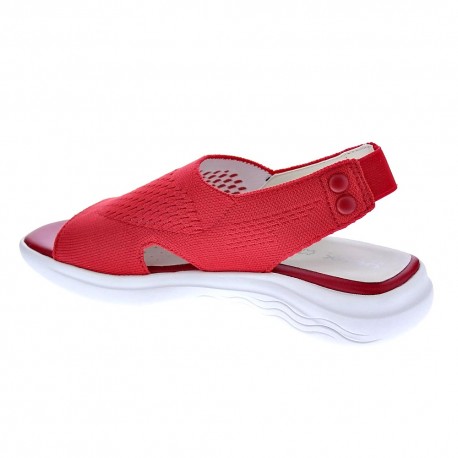 Sandalias Geox zapatos Mujer modelo Shperica Ec5 Rojo 