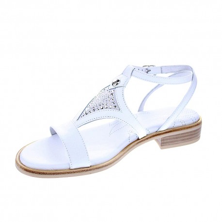 Sandalias Nero Giardini zapatos Mujer modelo E218675D Blanco 
