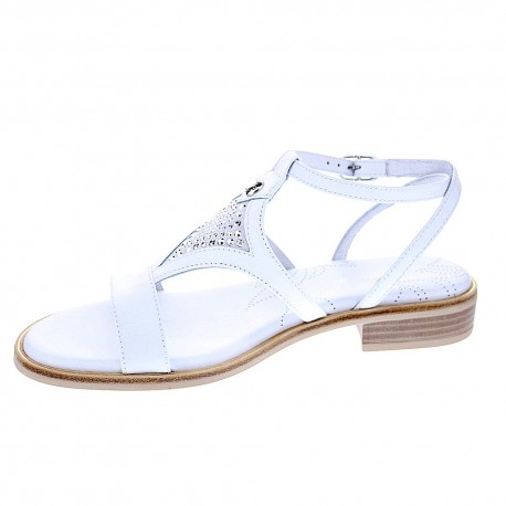 Sandalias Nero Giardini zapatos Mujer modelo E218675D Blanco 
