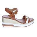 Sandalias Nero Giardini zapatos Mujer modelo E218733D Marrón 