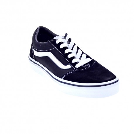 Zapatillas Vans zapatos Niño modelo Ward Negro Cordón
